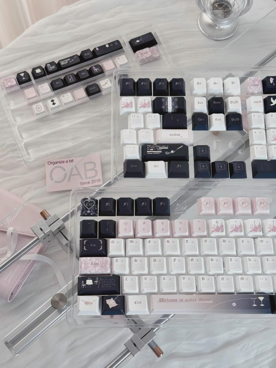 The Azalea Manor Theme Artisan Keycap Set - KeyArtisan