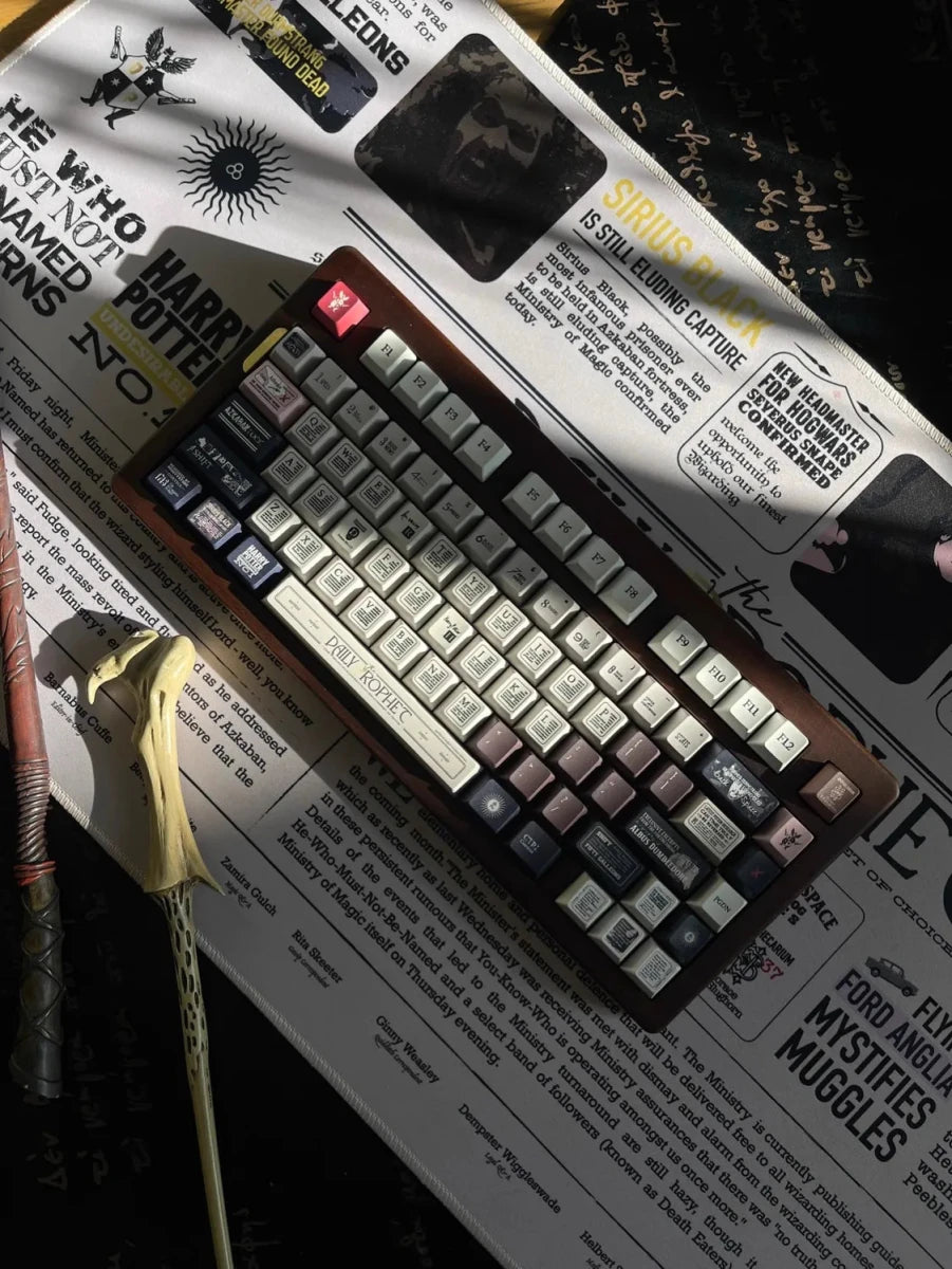 The Daily Prophet | Harry Potter Theme Keycap Set - KeyArtisan® - KeyArtisan