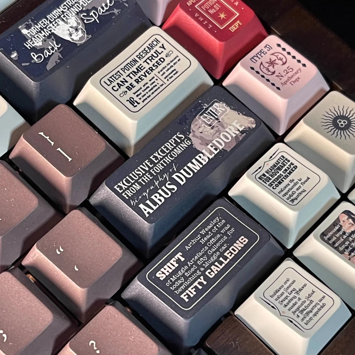 The Daily Prophet | Harry Potter Theme Keycap Set - KeyArtisan® - KeyArtisan