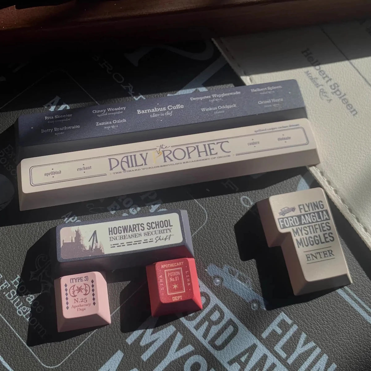 The Daily Prophet | Harry Potter Theme Keycap Set - KeyArtisan® - KeyArtisan