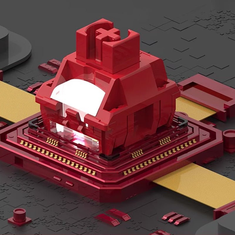 TTC Flame Red V2 Switch - KeyArtisan