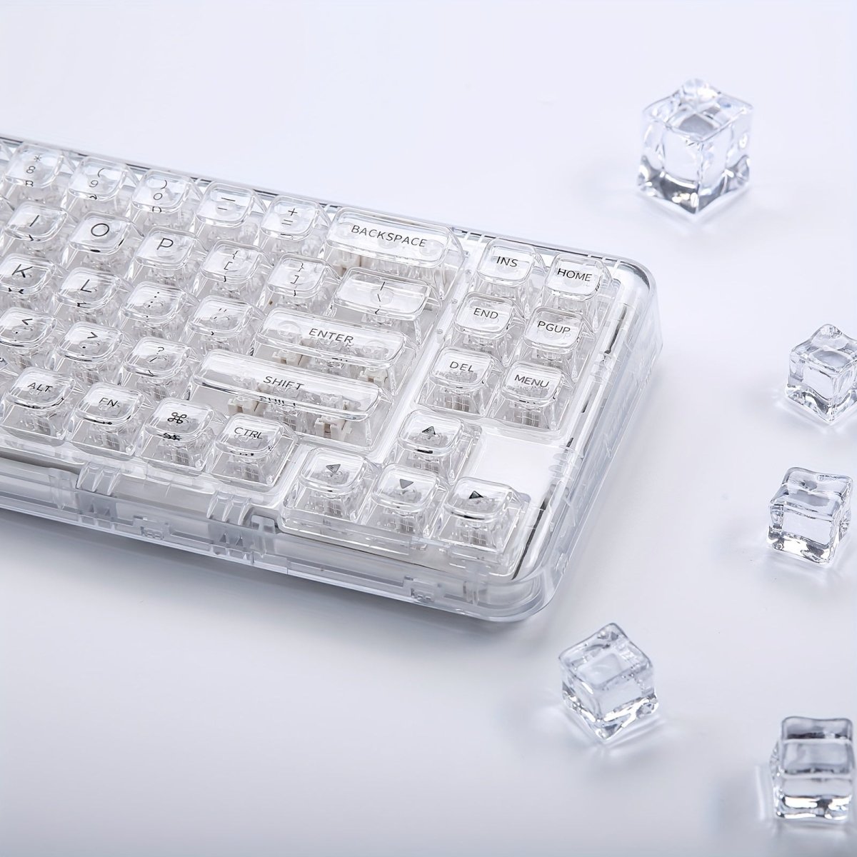 Wireless Clear 68% RGB Mechanical Keyboard – YUNZII X71 - KeyArtisan