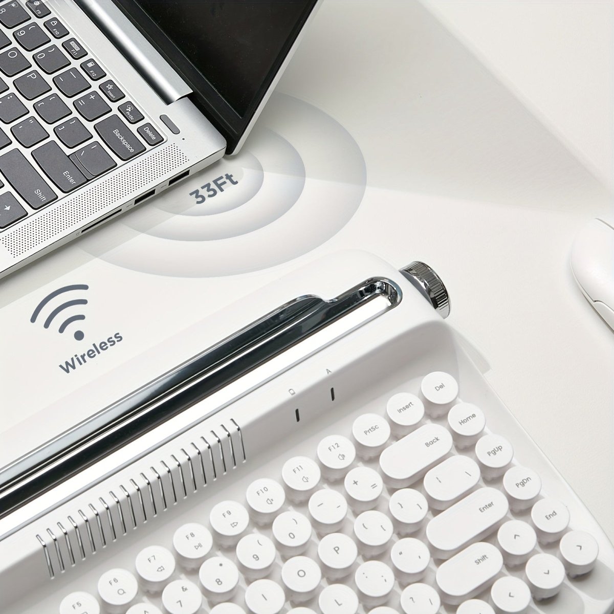 Wireless Typewriter 75% Bluetooth Keyboard, YUNZII ACTTO B303/B305 - KeyArtisan