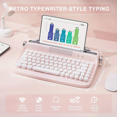 Wireless Typewriter 75% Bluetooth Keyboard, YUNZII ACTTO B303/B305 - KeyArtisan