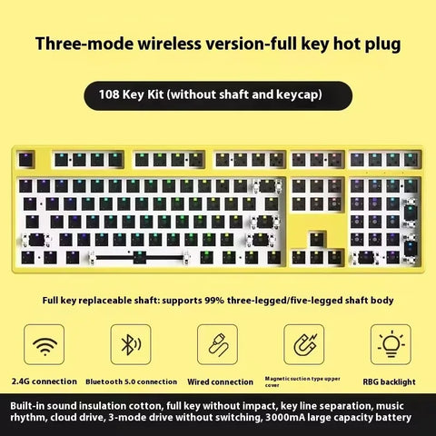Noppoo F108 Barebones Mechanical Keyboard Kit