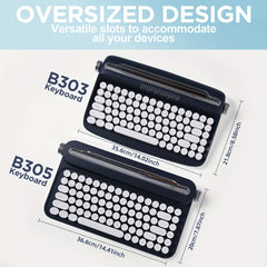 YUNZII Retro Typewriter Wireless BT Keyboard – YUNZII ACTTO B303 - KeyArtisan