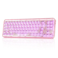 YUNZII X71 Clear Mechanical Keyboard - Tri - Mode - KeyArtisan