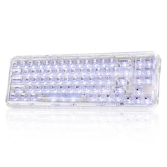 YUNZII X71 Clear Mechanical Keyboard - Tri - Mode - KeyArtisan