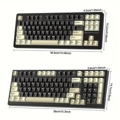 YUNZII YZ87 TKL Compact 75% Mechanical Keyboard - KeyArtisan