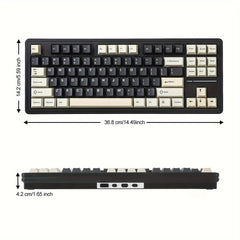 YUNZII YZ87 TKL Compact 75% Mechanical Keyboard - KeyArtisan