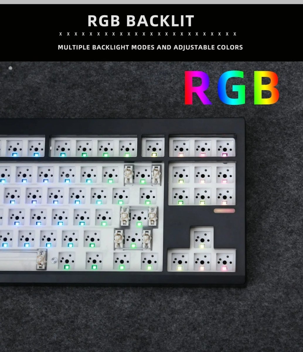 ZUOYA GMK87 - L DIY Barebones TKL Mechanical Keyboard Kit - KeyArtisan